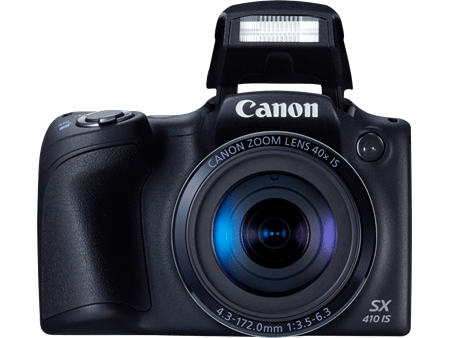 Canon-PowerShot-SX410-IS-black-front-flash