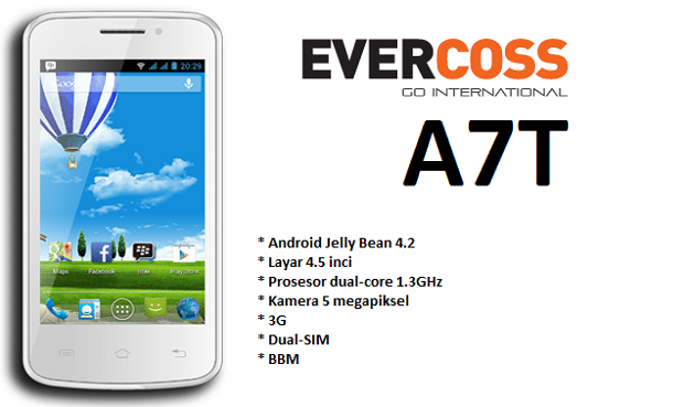 Smartphone Evercoss A7T