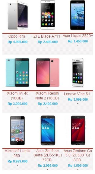 smartphone terupdate 2016 1