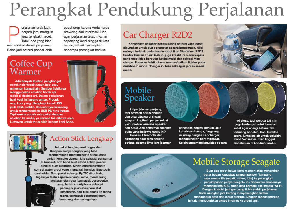 gadget wajib saat perjalanan jauh