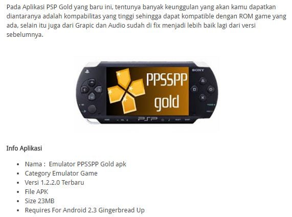 aplikasi psp android terbaik 2016