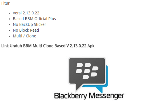 Download BBM MOD transparan IOS iphone Clone Ringan Terbaru tanpa root 3.3.2.31 APK  April Mei 2019