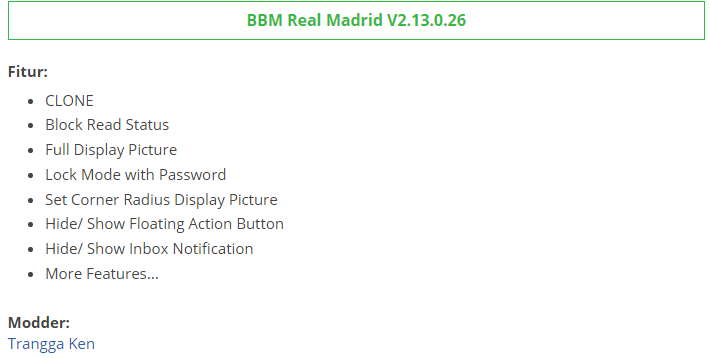 fitur bbm tema real madrid