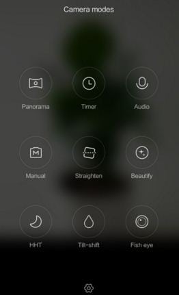 mode camera mi5