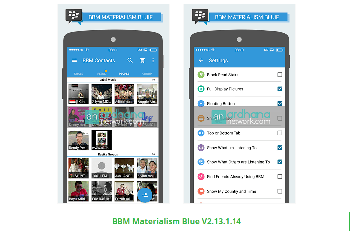 Download BBM MOD transparan IOS iphone Clone Ringan ...