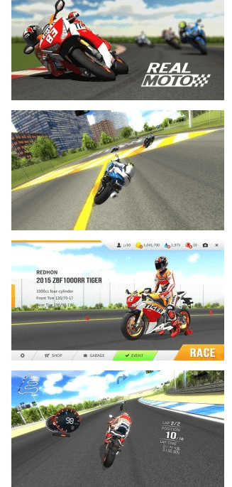 game offline balap, real moto