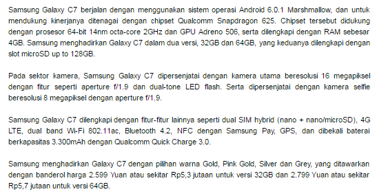 Kumpulan Rumor Seputar Gadget Terbaru  Juni 2016