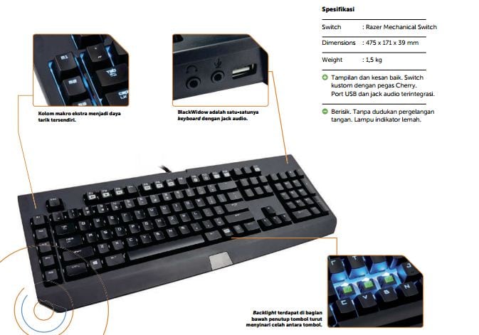 keyboard gaming 2 jutaan terbaik