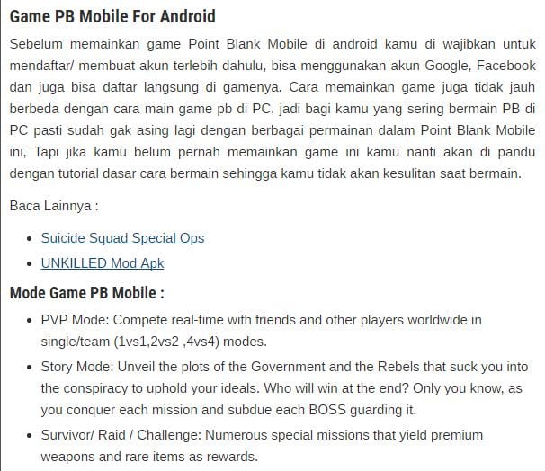 Game Android HD MOD Online, Offline FPS, Bola, Balap ...
