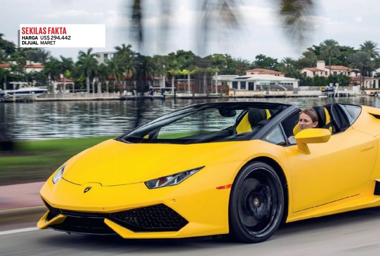 Review, Spesifikasi, Harga Lamborghini huracan Spyder ...