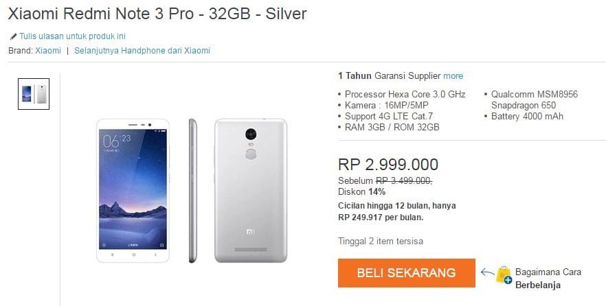 Harga Smartphone / hp Android, IOS, kamera Terbaik 2 Juta