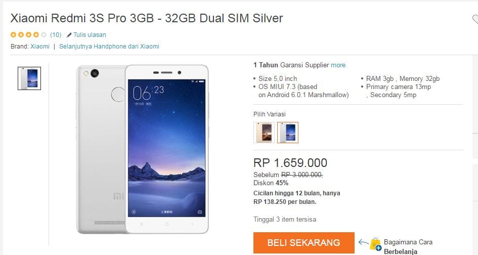 Daftar Harga 20 Smartphone Sidik Jari Terbaik dan Tercepat 