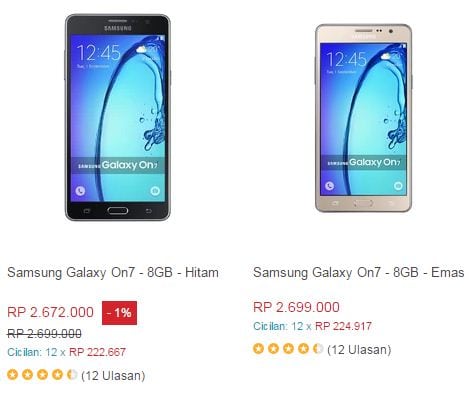 harga-samsung-on7