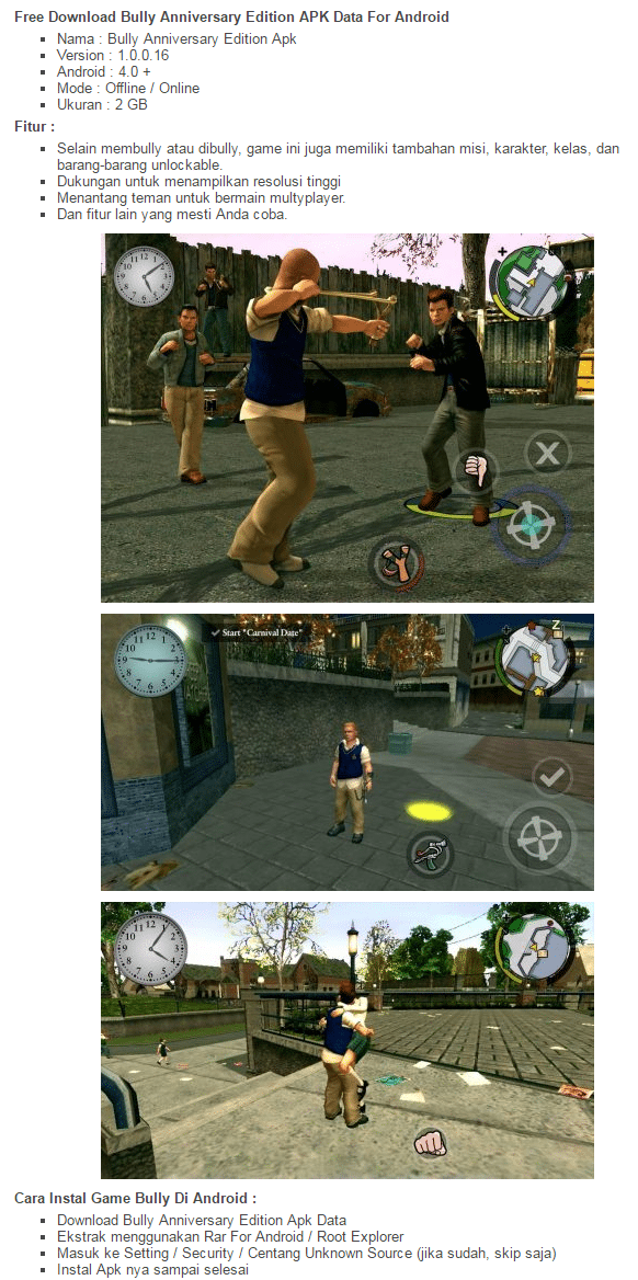 Download Gratis Kumpulan Game Android HD 3D Offline Online ...