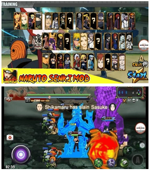 knock off naruto game offline for android