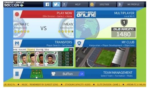 game bola offline android