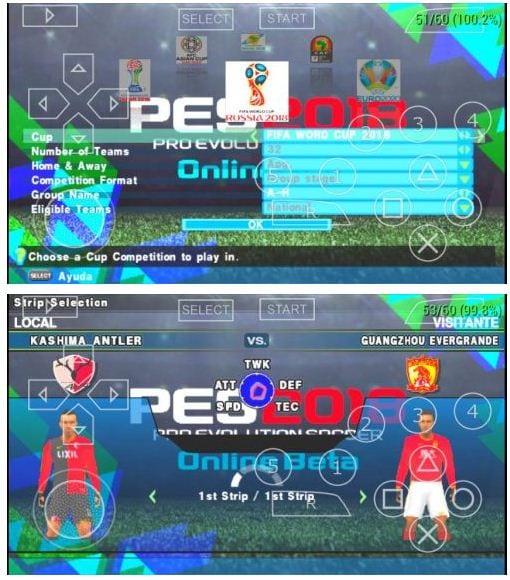 download game ppsspp pes 2019