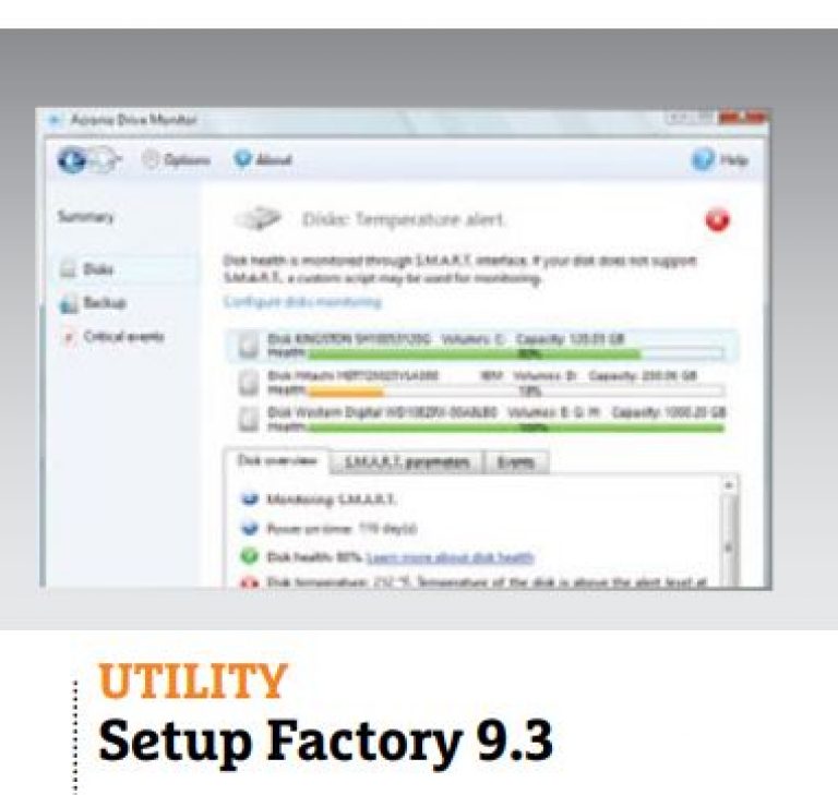 Setup factory