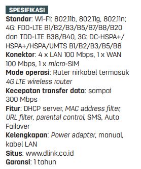 Wireless Router dengan Slot Sim Card, Harga 1 Jutaan 