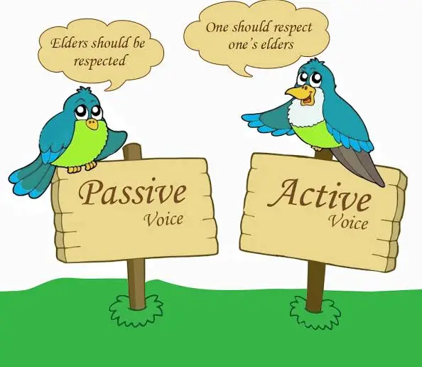 Contoh Kalimat Active dan Passive