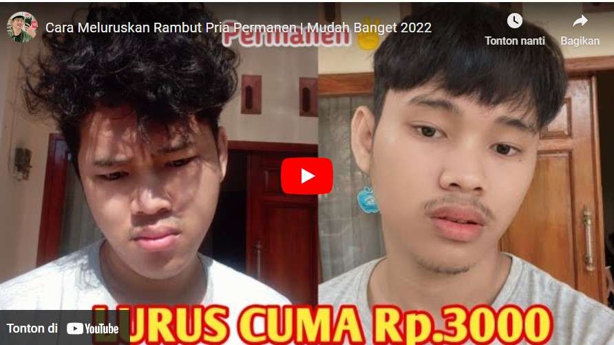 Cara Meluruskan Rambut Secara Alami