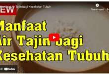 Manfaat Air Tajin
