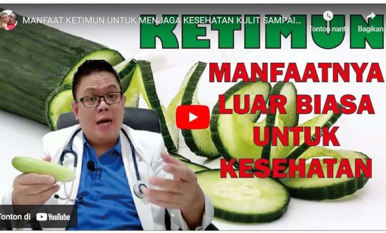Manfaat Timun Untuk Wajah
