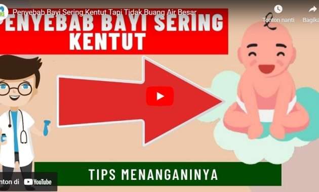 cara mengatasi bayi sering kentut