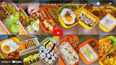 Menu Bekal Anak Sekolah