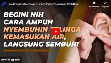 Cara Mengatasi Telinga Kemasukan Air