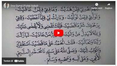 Doa Qunut Bacaan dalam Bahasa Indonesia