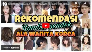 9 Gaya Rambut Curtain Bangs untuk Wanita (Gaya Ala Korea)