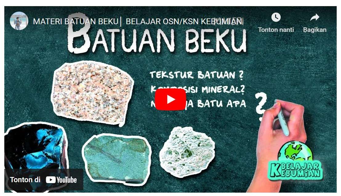 Batuan Beku: Definisi, Proses, Jenis, dan Contoh