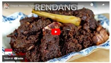 Resep Rendang Lezat dan Empuk untuk Menu Lebaran