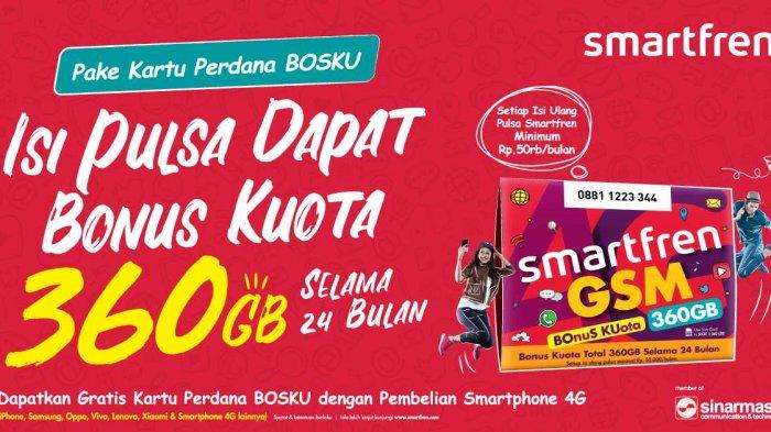 Cara Klaim Bonus Kuota Smartfren 6GB