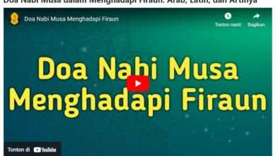 Doa Nabi Musa dalam Menghadapi Firaun: Arab, Latin, dan Artinya