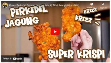 Resep Bakwan Jagung Mudah dan Tahan Lama dengan Tekstur Renyah