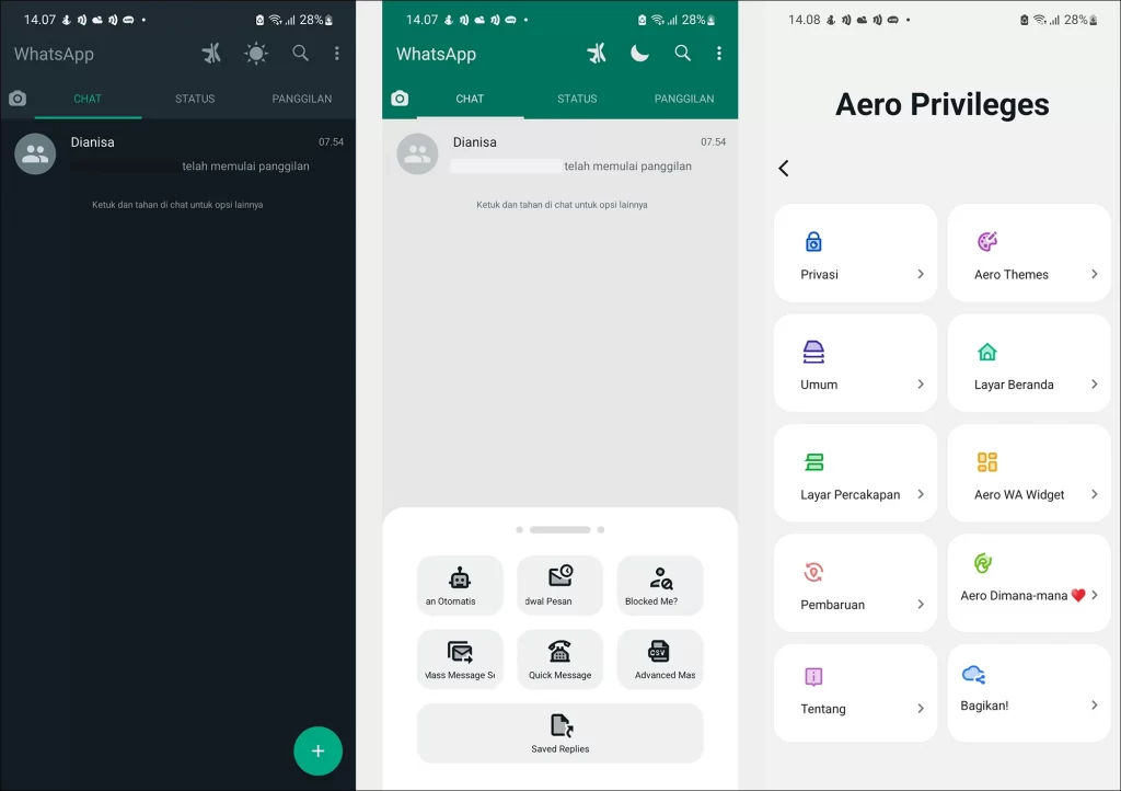 Aero WhatsApp 8.11 Apk