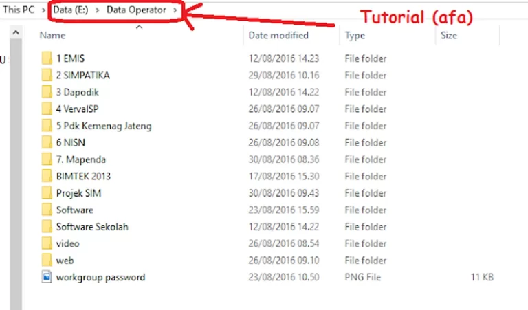 Folder Terkunci di Sistem Operasi Lainnya dan Tips