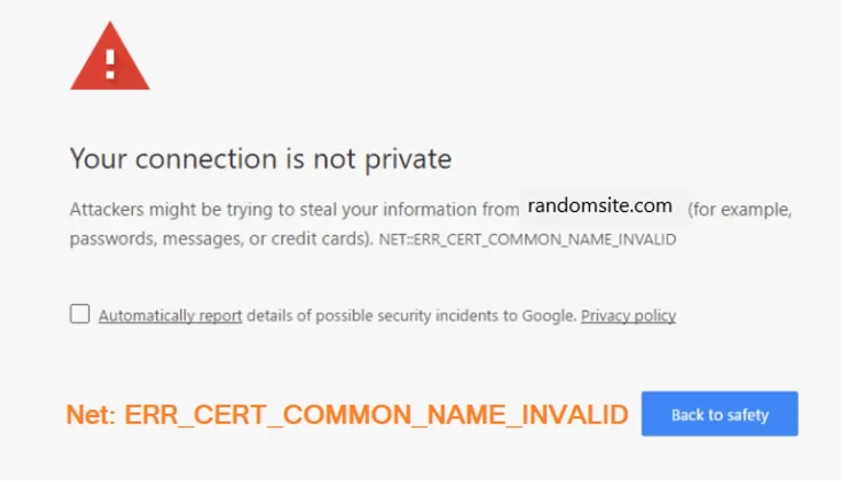 Kesimpulan Mengatasi Privacy Error di Google Chrome