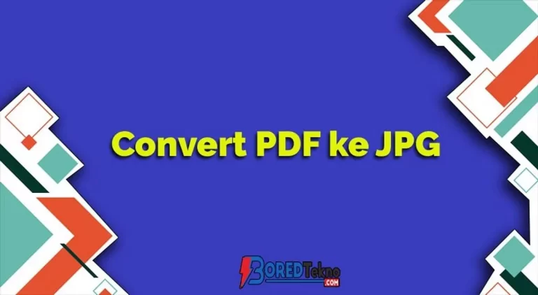 Konversi Gambar ke PDF dengan Mudah