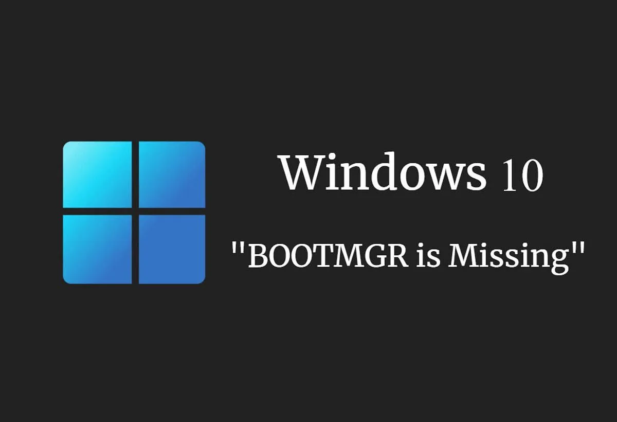 Bootmgr is missing windows 7