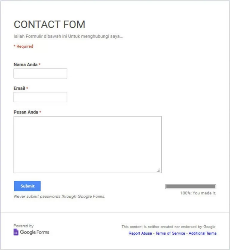 Langkah-langkah Praktis dalam Cara Share Google Form