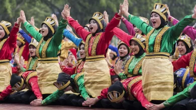 Makna Pola Lantai Horizontal pada Tari Saman