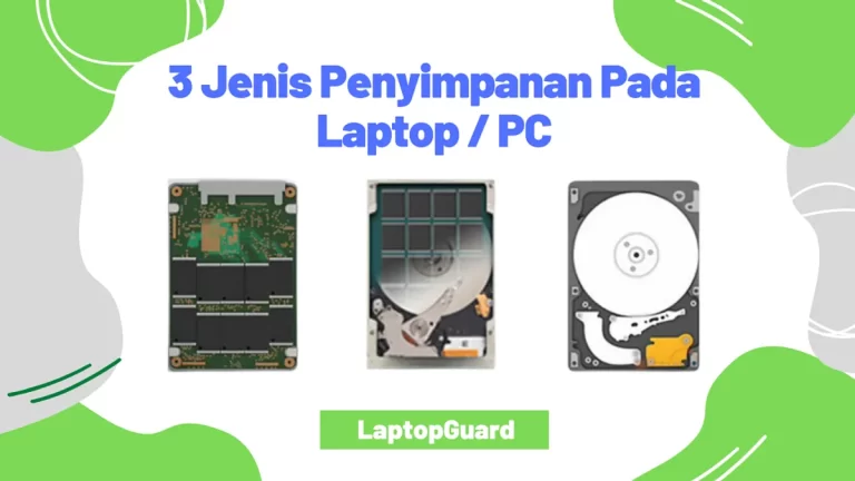 Membersihkan dan Mengoptimalkan Storage Laptop