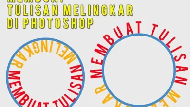 Membuat Teks Melingkar di Photoshop: Langkah Awal