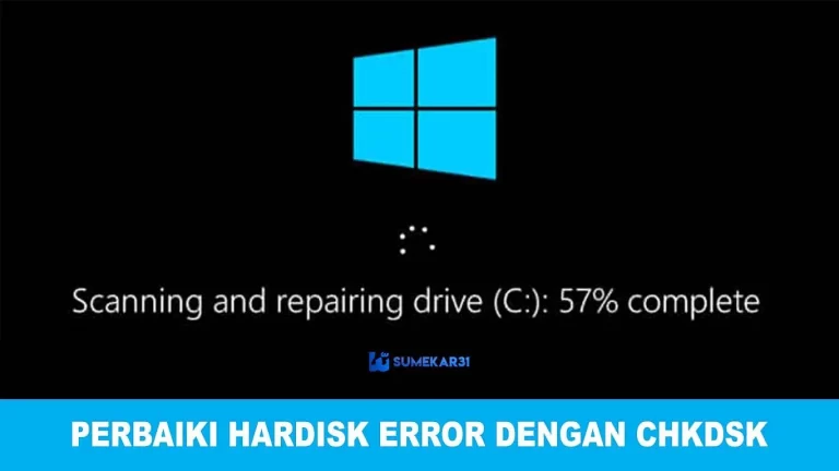 Memeriksa dan Memperbaiki Disk dan File Sistem