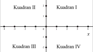 Menentukan Titik pada Kuadran Koordinat Kartesius