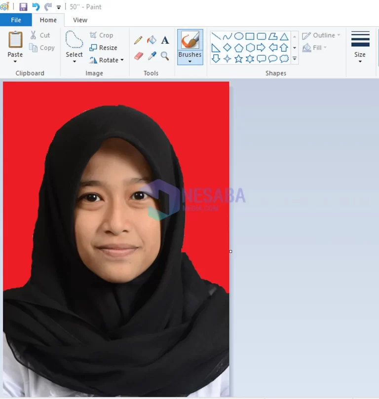 Mengganti Background Foto di Paint dengan Mudah