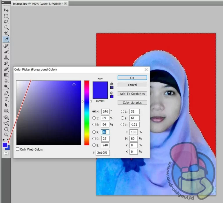 Menyesuaikan Detail Lebih Lanjut pada Photoshop